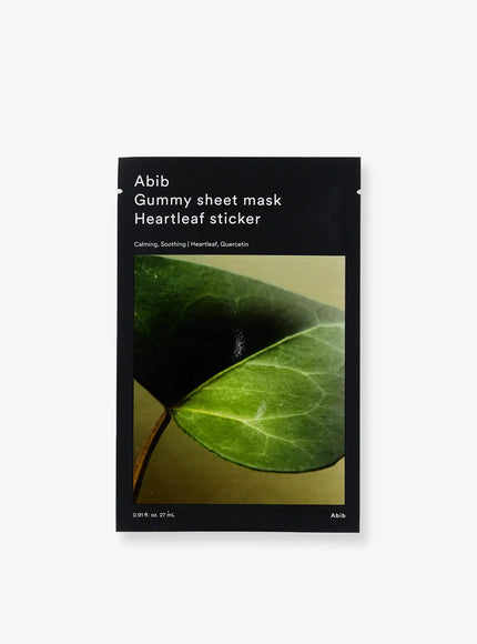Gummy sheet mask Heartleaf sticker (10ea / 270ml)