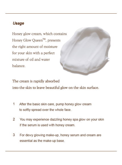 Honey Glow Cream Trio Set (50g*3ea)