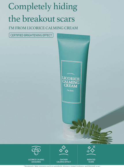 Licorice Calming Cream Duo Set (50ml*2ea)