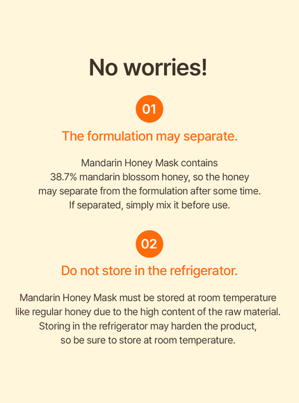 Mandarin Honey Mask Duo Set (120g*2ea)