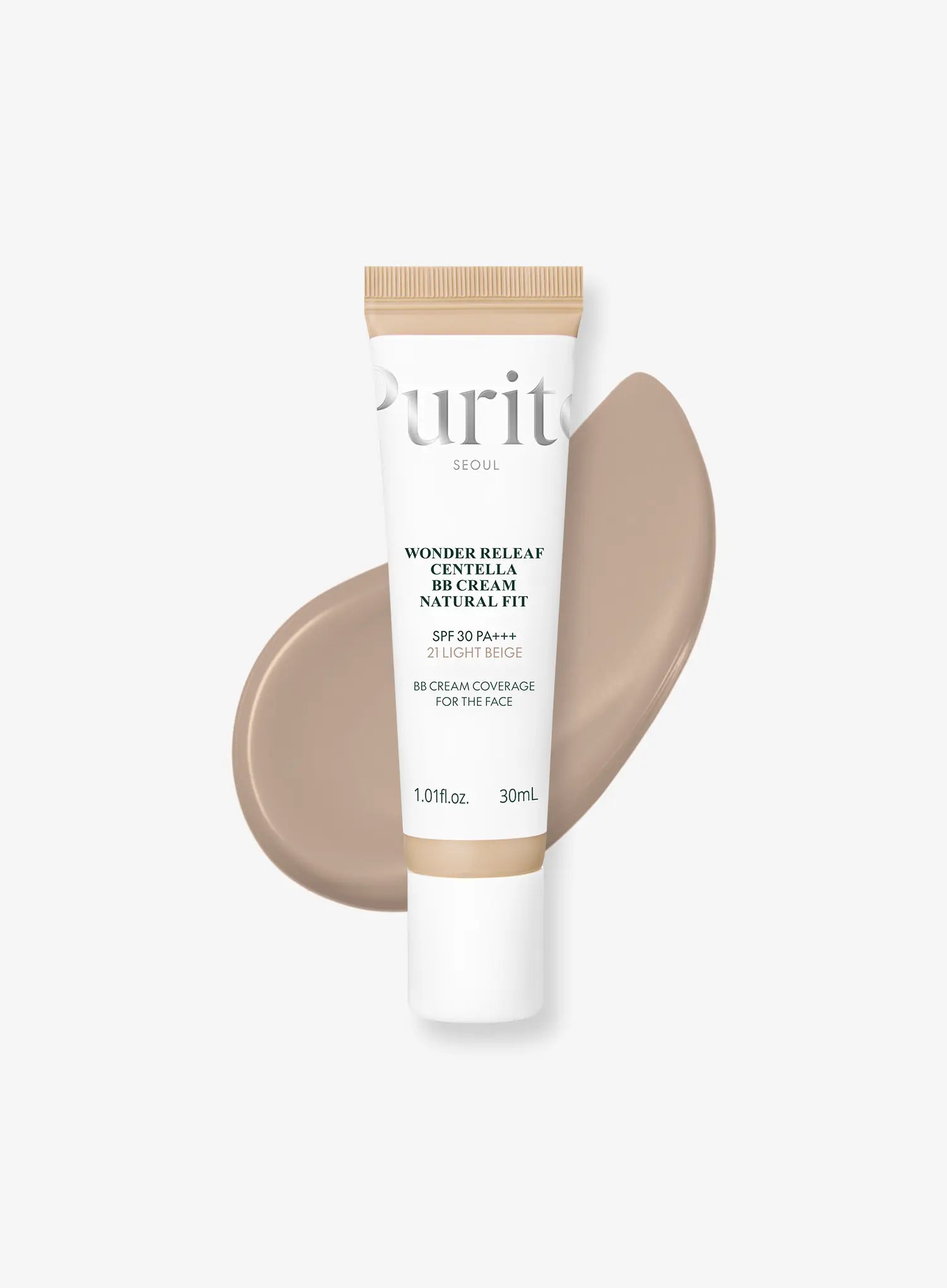 Wonder Releaf Centella BB Cream Natural Fit SPF30 PA++++ (30ml)