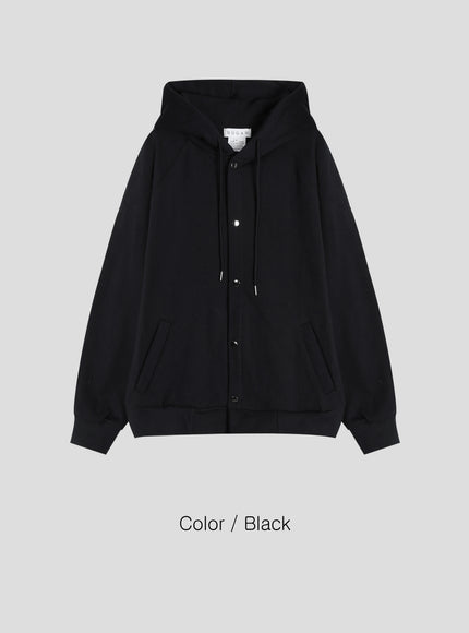 Men's Urban Buttoned Hooded Jacket IF528
