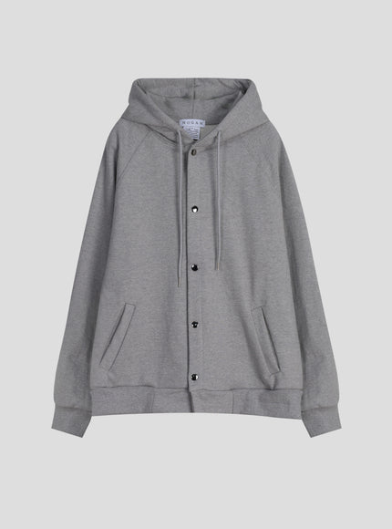 Men's Urban Buttoned Hooded Jacket IF528