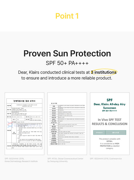 All-day Airy Sunscreen Trio Set (50g*3ea)