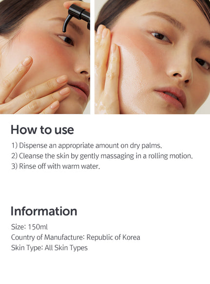 Gentle Black Fresh Cleansing Oil Trio Set (150ml*3ea)