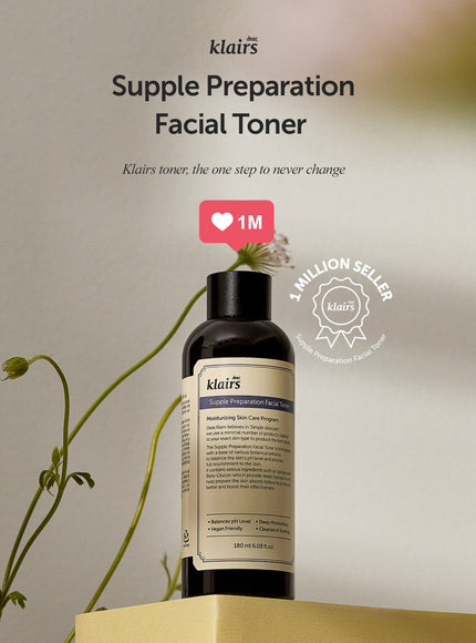 Supple Preparation Facial Toner Trio Set (180ml*3ea)