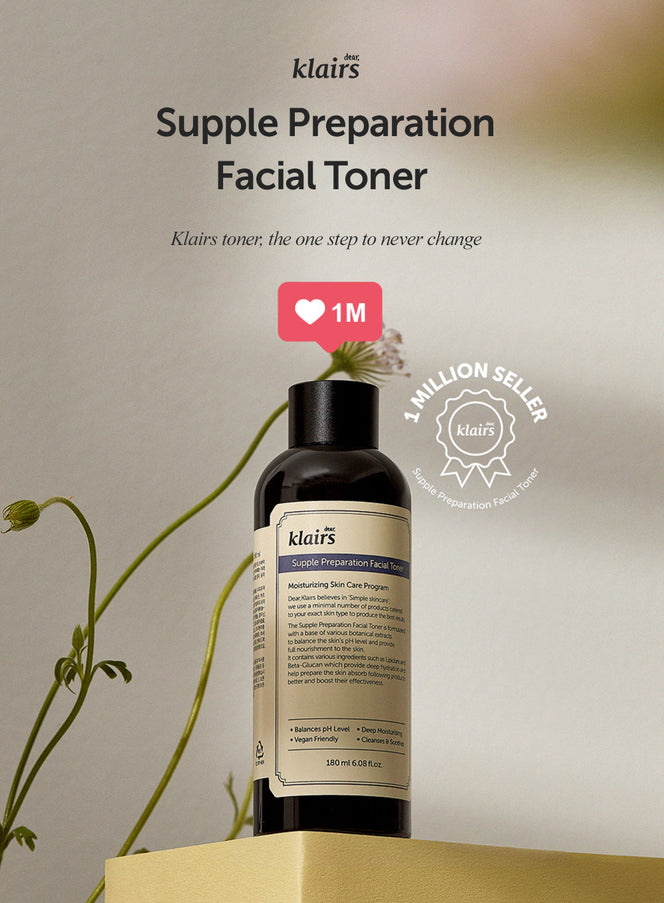 Supple Preparation Facial Toner Trio Set (180ml*3ea)