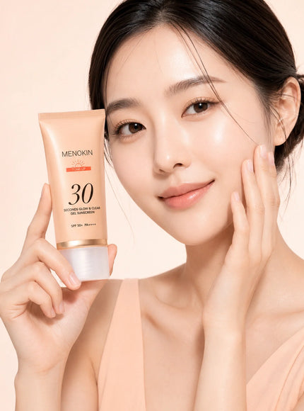 30 Seconds Glow & Clear Gel Sunscreen Tone-Up SPF50+ PA++++ (50ml)