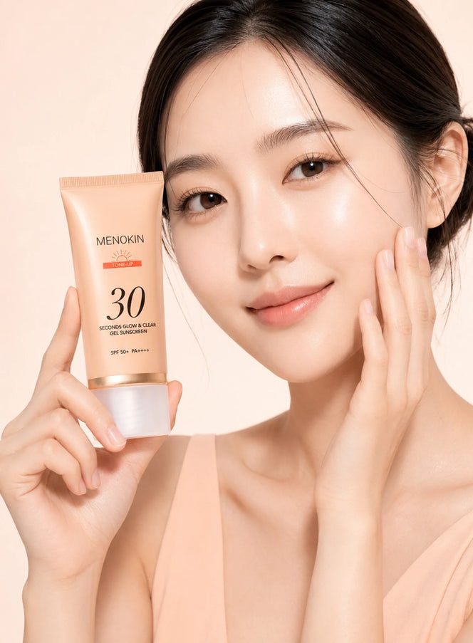 30 Seconds Glow & Clear Gel Sunscreen Tone-Up SPF50+ PA++++ (50ml)