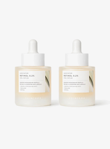 Madagascar Centella Retinol 0.2 Boosting Shot Ampoule Duo Set (30ml*2ea)