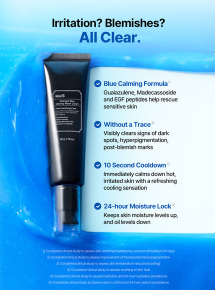Midnight Blue Clearing Water Cream Trio Set (20g*3ea)