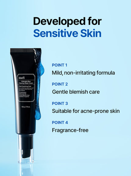 Midnight Blue Clearing Water Cream Trio Set (20g*3ea)