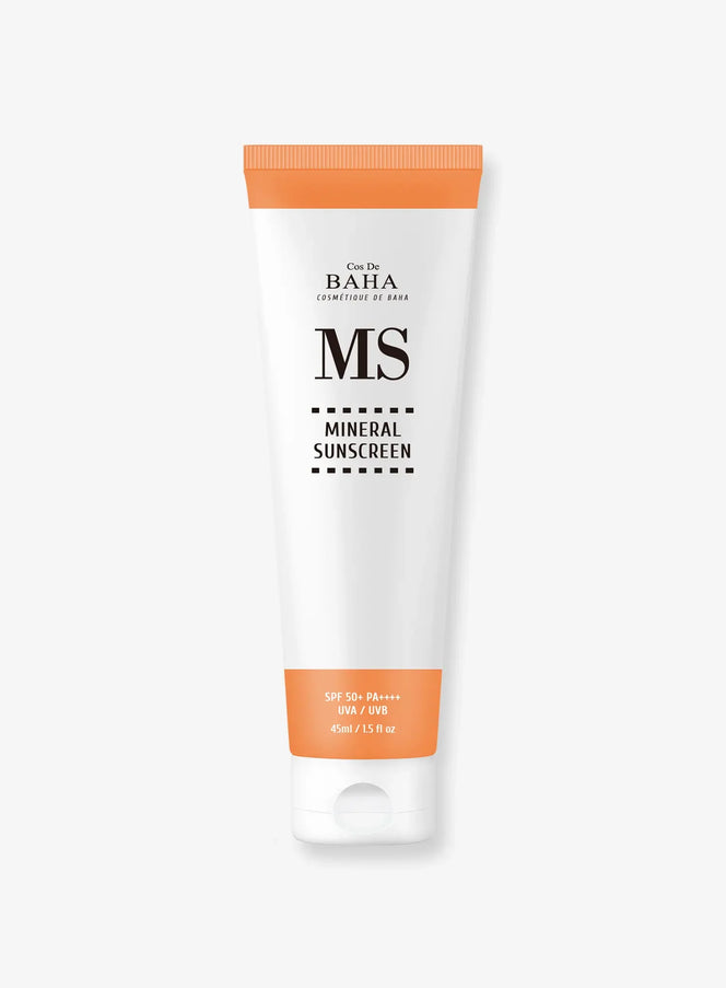 Mineral Sunscreen (45ml) (MS) (SPF 50+ PA++++)