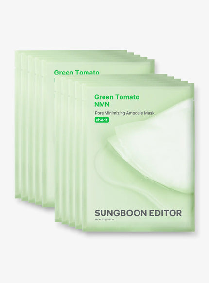 Green Tomato NMN Pore Minimizing Ampoule Mask (23g*10ea)