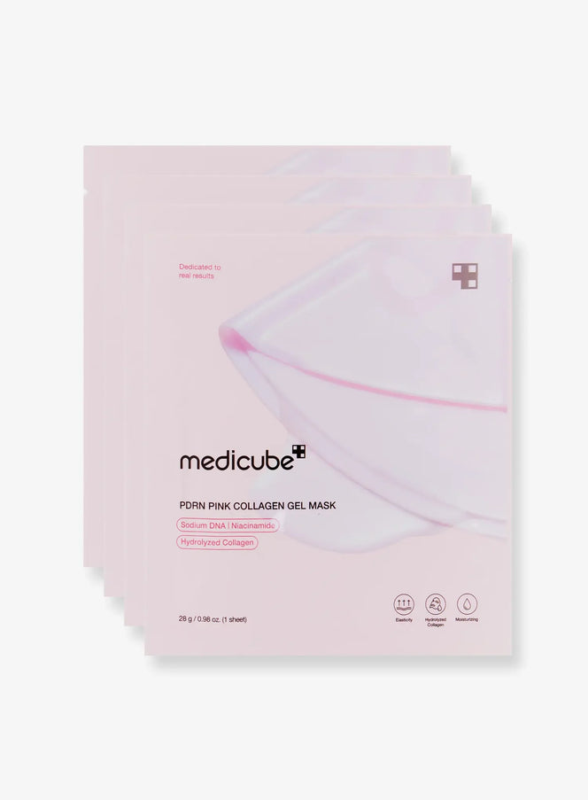 PDRN Pink Collagen Gel Mask Set (28g x 4ea)