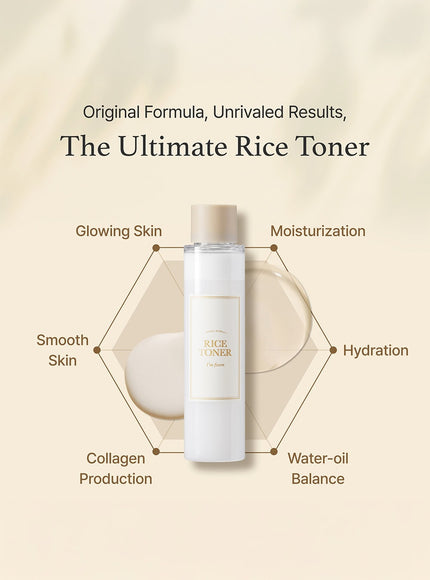 Rice Toner Trio Set (150ml*3ea)