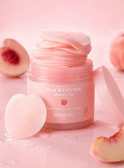 Peach Cotton Zinc PCA Pad (160g)