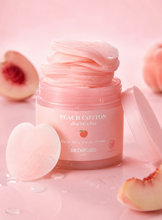 Peach Cotton Zinc PCA Pad (160g)