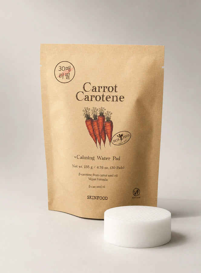 Carrot Carotene Calming Water Pad Mini (30ea/135g)