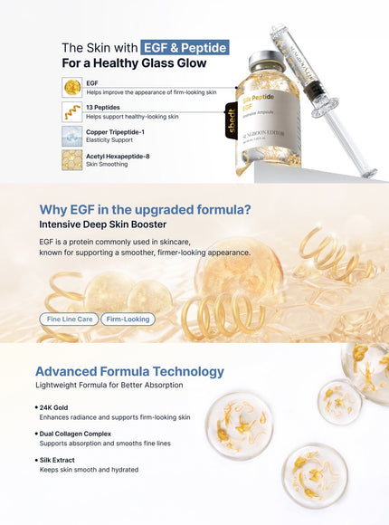 Silk Peptide EGF Intensive Ampoule Trio Set (40ml*3ea)