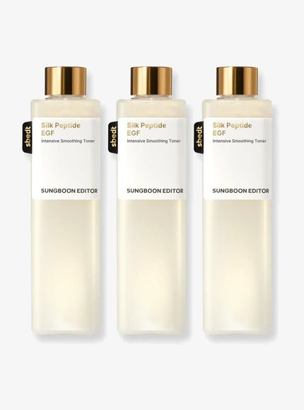 Silk Peptide EGF Intensive Smoothing Toner Trio Set (300ml*3ea)
