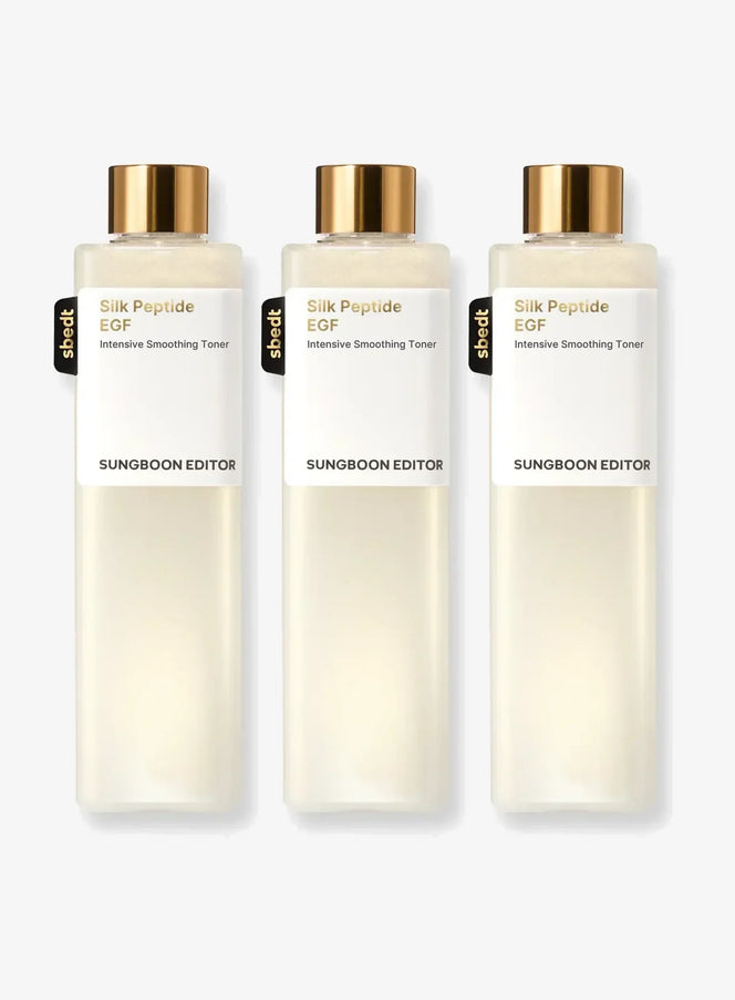Silk Peptide EGF Intensive Smoothing Toner Trio Set (300ml*3ea)
