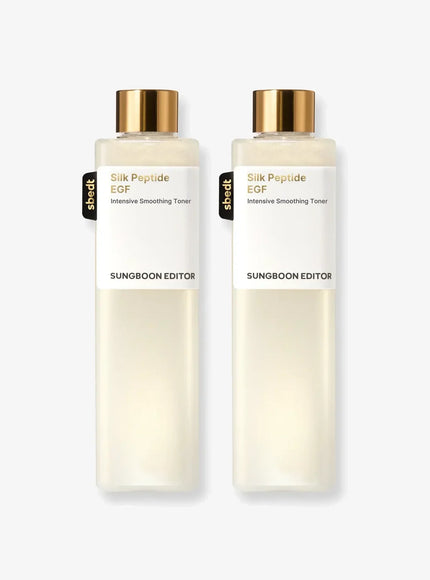Silk Peptide EGF Intensive Smoothing Toner Duo Set (300ml*2ea)