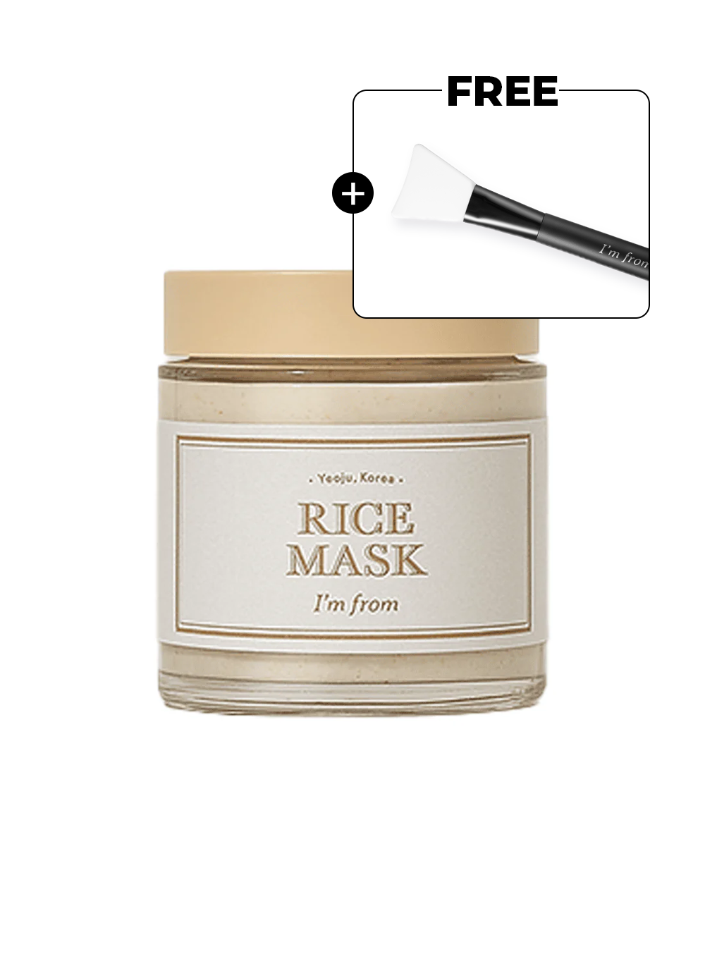 Rice Mask (110g) - I'm from | K-BEAUTY – LEWKIN