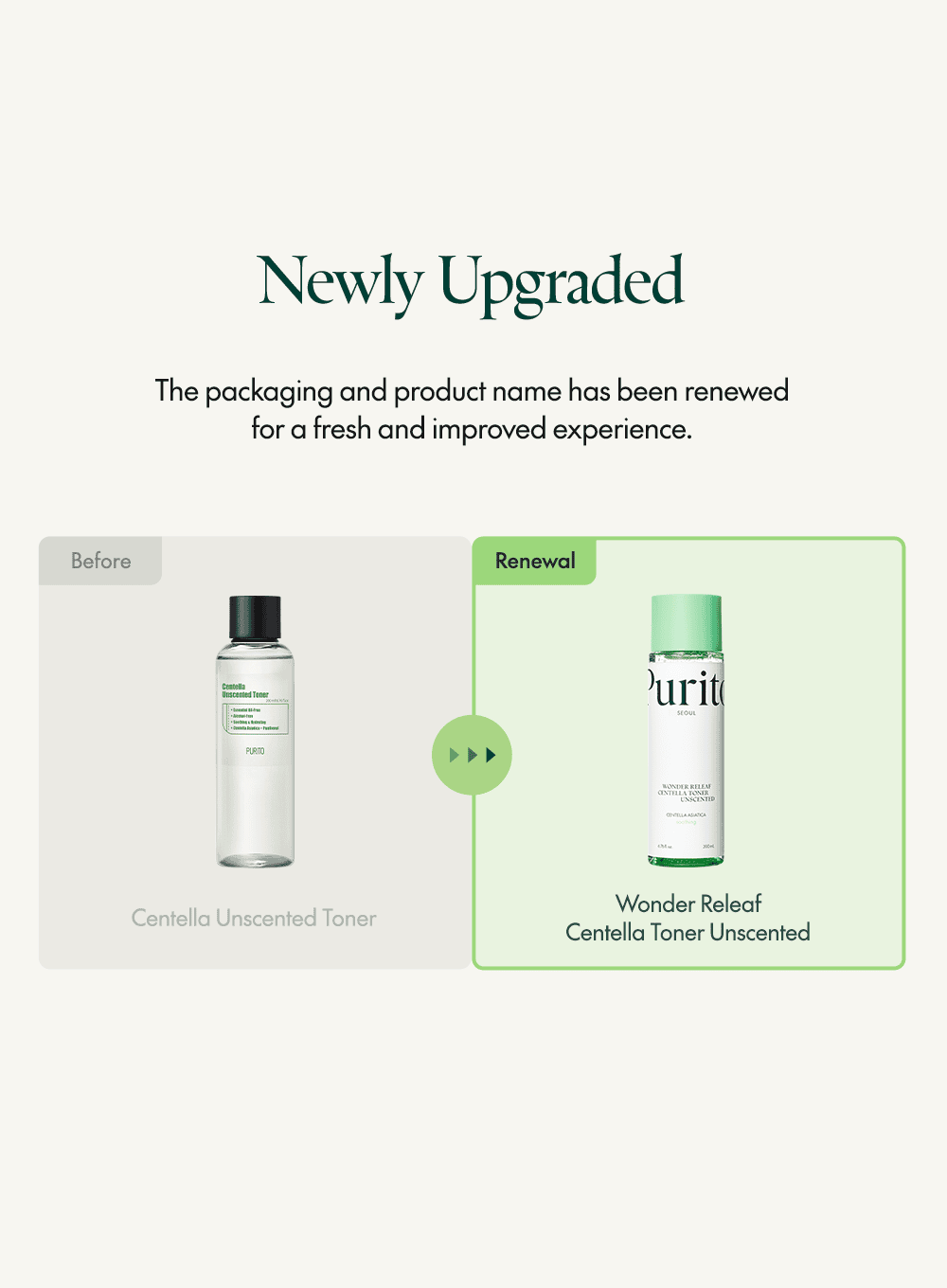 Wonder Releaf Centella Toner Unscented