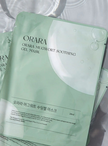 Mugwort soothing gel Mask (28ml x 5ea)