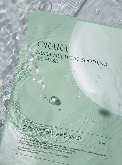 Mugwort soothing gel Mask (28ml x 5ea)