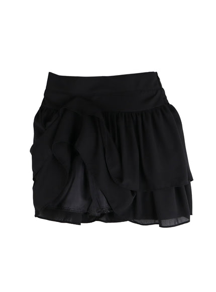 chiffon-ruffled-mini-skirt-im406