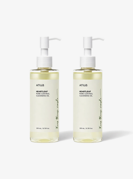 Heartleaf Pore Control Cleansing Oil Duo Set (200ml*2ea)