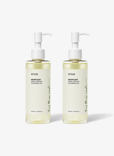 Heartleaf Pore Control Cleansing Oil Duo Set (200ml*2ea)