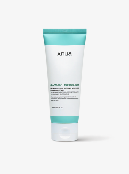 Heartleaf Succinic Moisture Cleansing Foam (150ml)