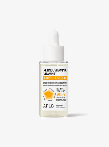 Retinol Vitamin C Vitamin E Ampoule Serum (40ml)