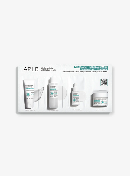 Glutathione Niacinamide Skin Care 4 Types Sache (1.5ml * 4ea)