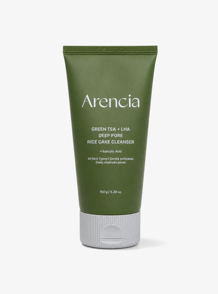 Green Tea + LA Deep Pore Rice Cake Cleanser (150g)