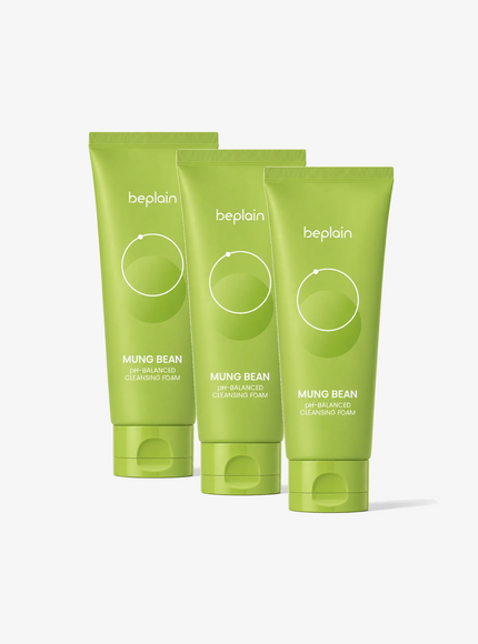 Mung Bean Ph-Balanced Cleansing Foam Trio Set (160ml*3ea)