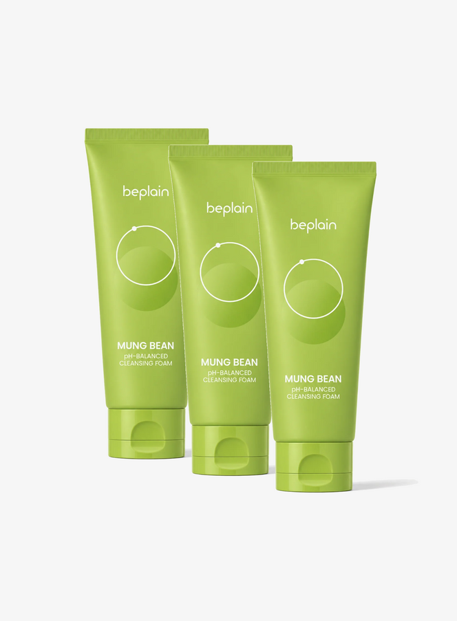 Mung Bean Ph-Balanced Cleansing Foam Trio Set (160ml*3ea)