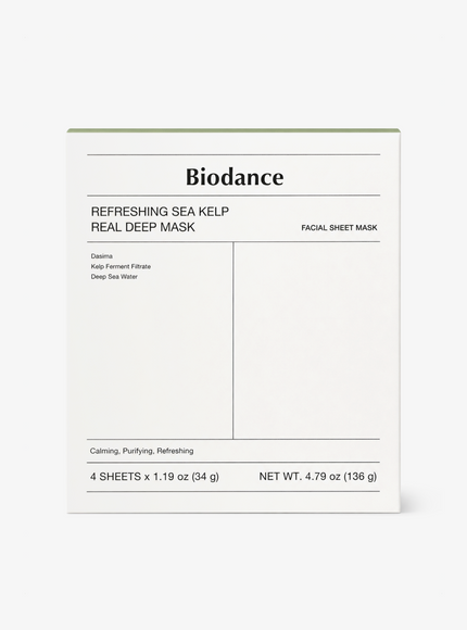 Refreshing Sea Kelp Real Deep Mask Set (34g*4ea)
