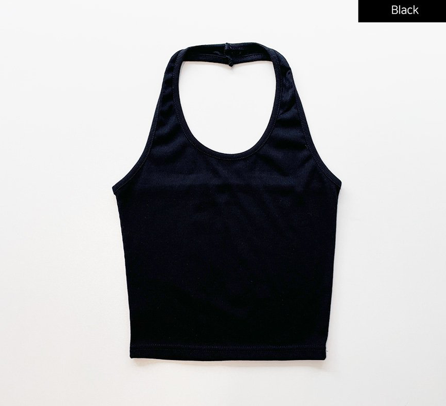 Interlocking G jersey crop top in black - Gucci