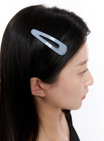 yuna-silky-loop-hair-pin-iu527 / Blue