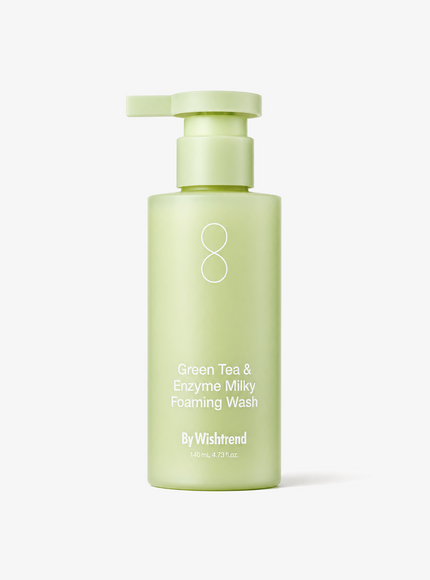 Green Tea & Enzyme Milky Foaming Wash 140ml