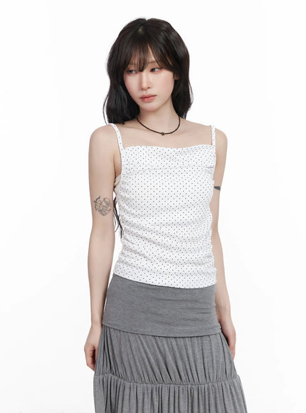 draped-dot-sleeveless-top-cf519