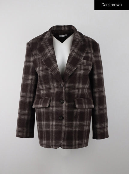 checkered-casual-blazer-ij302