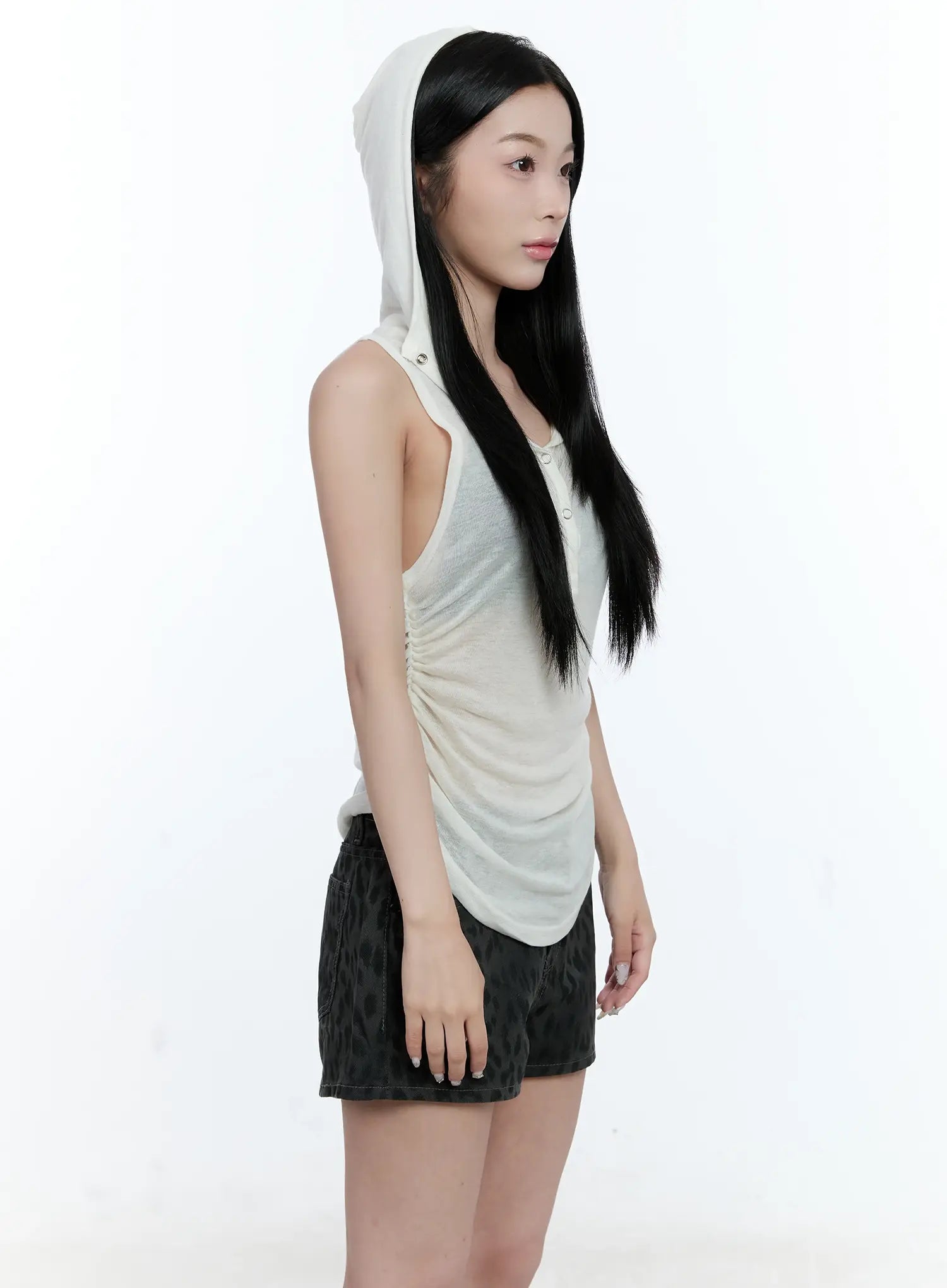 sheer-hooded-sleeveless-top-cg501