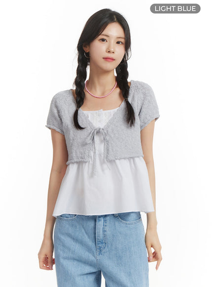 bowknot-short-sleeve-cardigan-om406