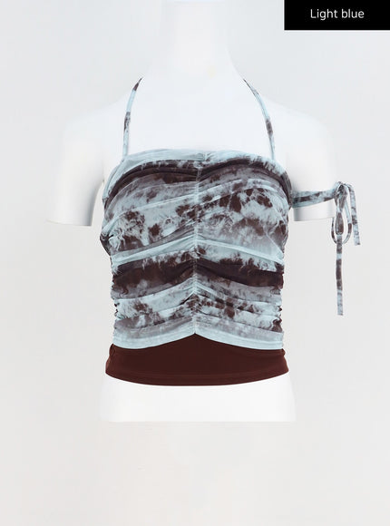 Tie Dye Cropped Top CY316