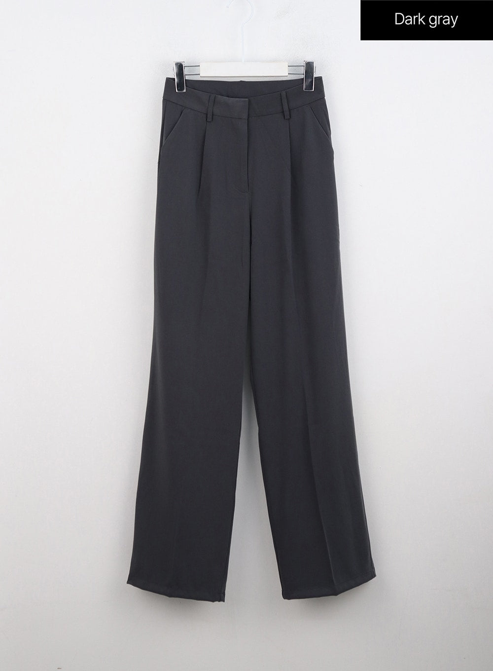 Pintuck Wide-Fit Tailored Pants ON303